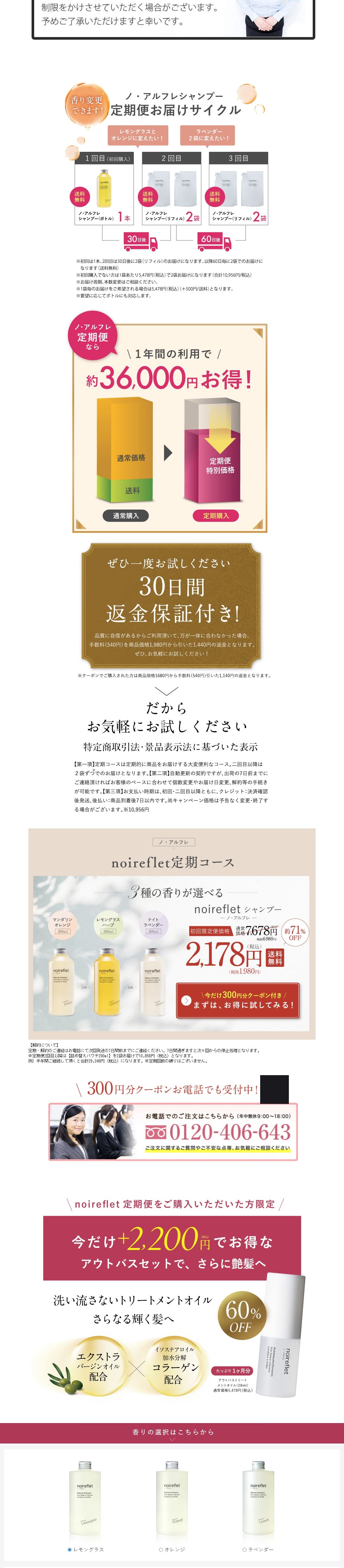 noireflet LP design (Skincare, Bodycare, Haircare / Black-colored / Refined style) PC version