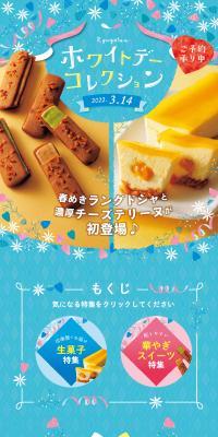 White Day Collection LP design (Western confectionery / Shades of blue / Cute style) PC version
