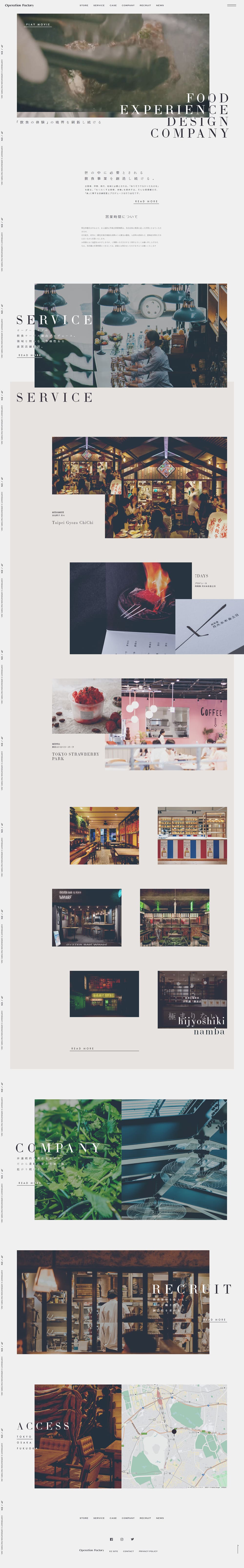 Food and Beverage Business LP design PC version