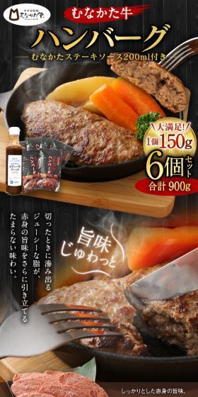 Munakata Beef Hamburg Steak LP design (Meat and Meat Products / Black-colored / Trust and Safety) PC version
