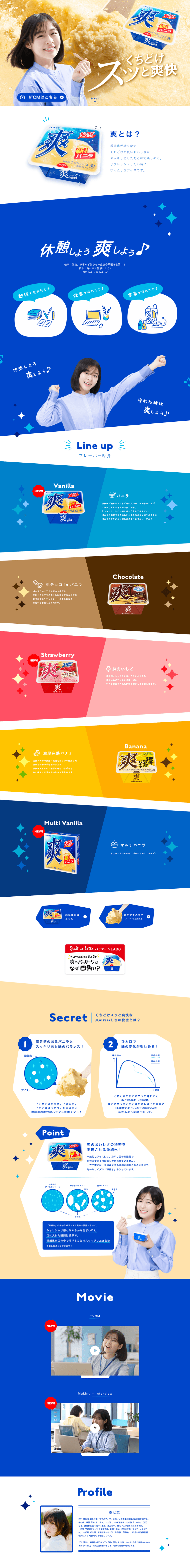 Sou LP design (Western confectionery / Shades of blue / Refreshing type) PC version