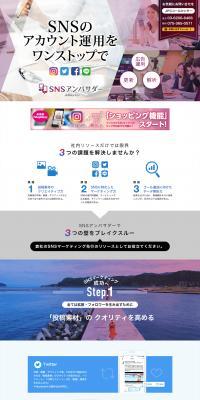 SNS Ambassador LP design (Ad operations / Purples / Trust and Safety) PC version