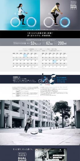 Bridgestone's Dual Drive LP design (Bicycles and Bicycle Accessories / Multi-color type / Cool style) PC version