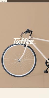 ToffeeのLPデザイン（自転車車体・自転車用品／ベージュ系／シンプル系）スマホ版