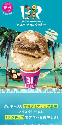 Aloha Choco Cookie LP design (Businesses, companies, stores / Shades of blue / Cute style) PC version