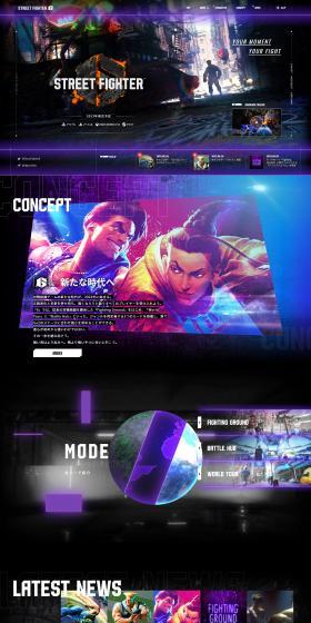 STREETFIGHTER6 LP design (Game Software and Hardware / Black-colored / Stylish type) PC version
