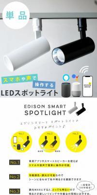 Edison Smart Spotlight LP design (Electricity, Lights, and Lighting / White-based / Simple) PC version