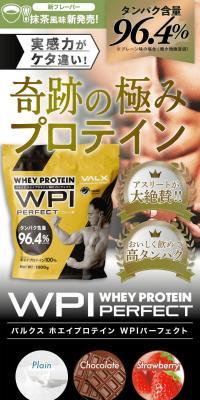 WPIのLPデザイン（プロテイン・サプリメント／ホワイト系／健康・癒し系）PC版