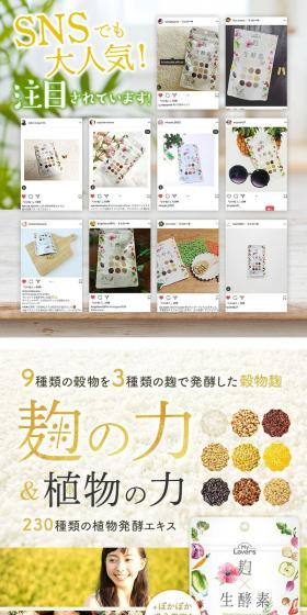 Koji x Raw Enzymes LP design (Health foods, health drinks, and supplements / Beige tones / Health and Wellness) PC version