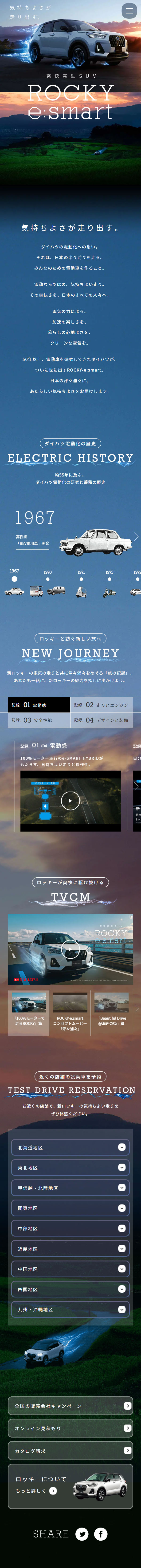 ROCKY-e:smart LP design (Automotive Body and Accessories / Shades of blue / Stylish type) Mobile version
