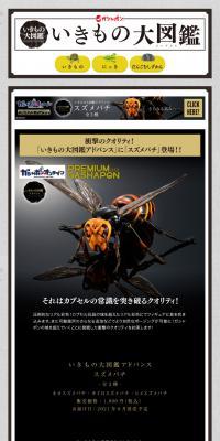 Ikimono Daizukan Advance Hornet LP design (Toys, Hobbies & Figures / Black-colored / Cool style) PC version