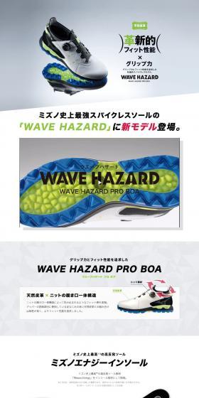 WAVE HAZARD PRO BOAのLPデザイン（靴・シューズ／グレー系／スタイリッシュ系）PC版