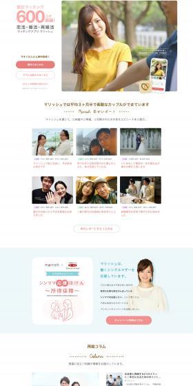Marrish LP design (Diagnosis, Matching, and Summary / White-based / Refreshing type) PC version