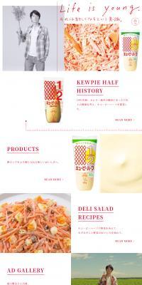 Kewpie Half LP design (Seasonings, Sweeteners, Broth, Soup / Red tones / Simple) PC version