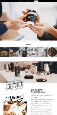 DRIP&DROPCOFFEESUPPLY LP design (Businesses, companies, stores / White-based / Simple) PC version
