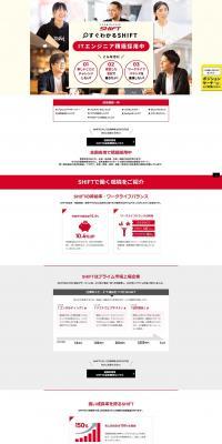 Quick Guide to SHIFT LP design (recruitment / Red tones / Simple) PC version