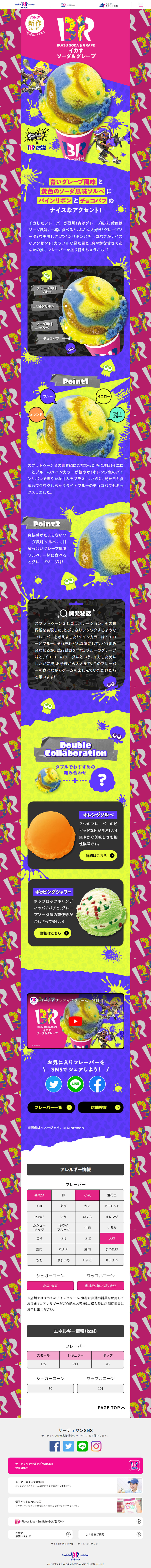 Ikasu Soda & Grape LP design (Western confectionery / yellow / Manga) PC version