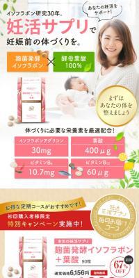 Koji Mold Fermented Isoflavone + Folic Acid LP design (Health foods, health drinks, and supplements / Multi-color type / Health and Wellness) PC version