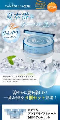 CANADEL Cooling All-in-One LP design (Skincare, Bodycare, Haircare / Shades of blue / Clean-cut) PC version