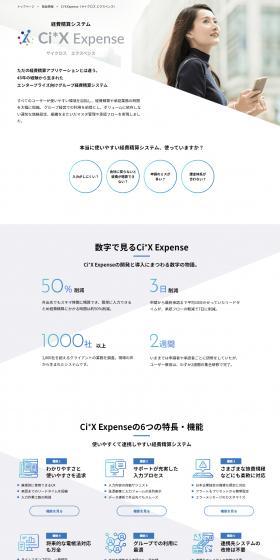 Expense Management System Xrocs Expense LP design (Design, Apps, Systems / Shades of blue / Trust and Safety) PC version