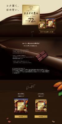 Cacao's Blessing LP design (Western confectionery / Brown tones / Luxury and celebrity) PC version