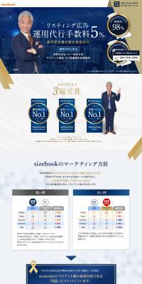 Paid Search Management Service LP design (Ad operations / Shades of blue / Trust and Safety) PC version