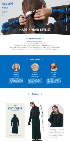HARE x HAIR STYLIST LP design (Jewelry and Accessories / Shades of blue / Simple) PC version