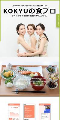 KOKYU's Food Pro LP design (Design, Apps, Systems / Green tones / Simple) PC version