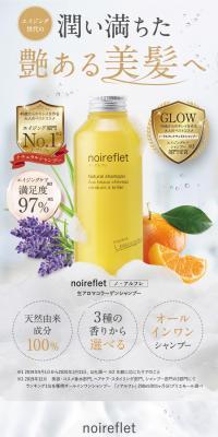 noireflet LP design (Skincare, Bodycare, Haircare / White-based / Trust and Safety) PC version