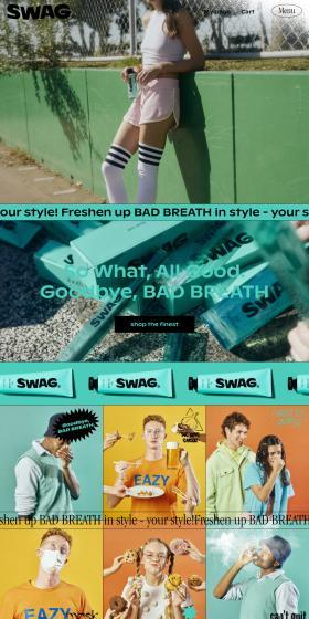 SWAG LP design (First Aid and Protective Supplies / Green tones / Cool style) PC version