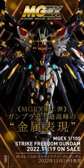 MGEX 1/100 ストライクフリーダムガンダムのLPデザイン(玩具・ホビー・フィギュア/ブラック系/高級・セレブ系)スマホ版