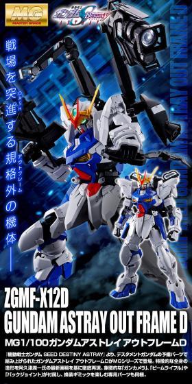MG1/100 Gundam Astray Out Frame D LP design (Toys, Hobbies & Figures / Black-colored / Cool style) PC version