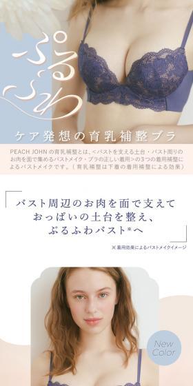 Bouncy and Soft Breast Enhancement Shaping Bra LP design (Underwear and Nightwear / Beige tones / Simple) PC version