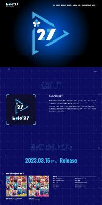 holo*27 LP design (television / Black-colored / Cool style) PC version