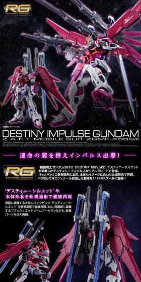 RG1/144 Destiny Impulse LP design (Toys, Hobbies & Figures / Black-colored / Cool style) PC version