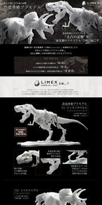 Dinosaur skeleton plastic model LP design (Toys, Hobbies & Figures / Black-colored / Cool style) PC version