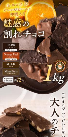 Broken Chocolate Assortment LP design (Western confectionery / Brown tones / Trust and Safety) PC version