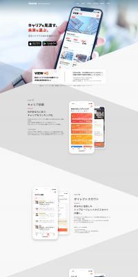 VIEW - Career Change Site for Young Elite Professionals LP design (recruitment / Shades of grey / Simple) PC version