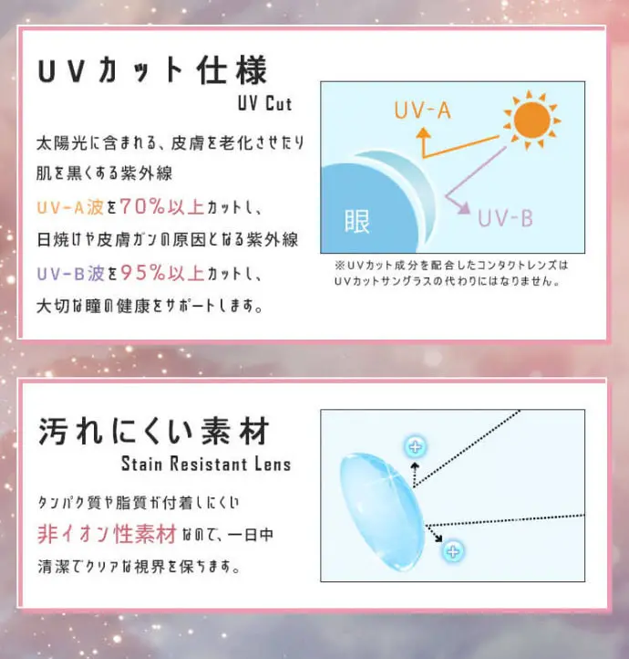 アイクローゼット アイドルシリーズのLPデザイン（コスメ・化粧品・コンタクトレンズ／カラフル系／神秘系）スマホ版