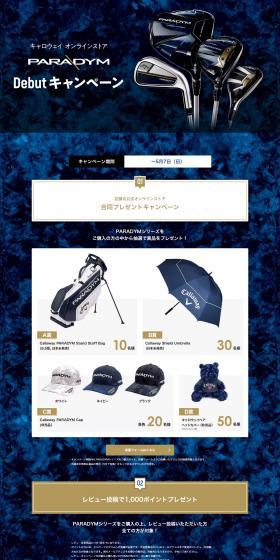 PARADYM Debut Campaign LP design (Events, Campaigns, Experiences / Shades of blue / Stylish type) PC version