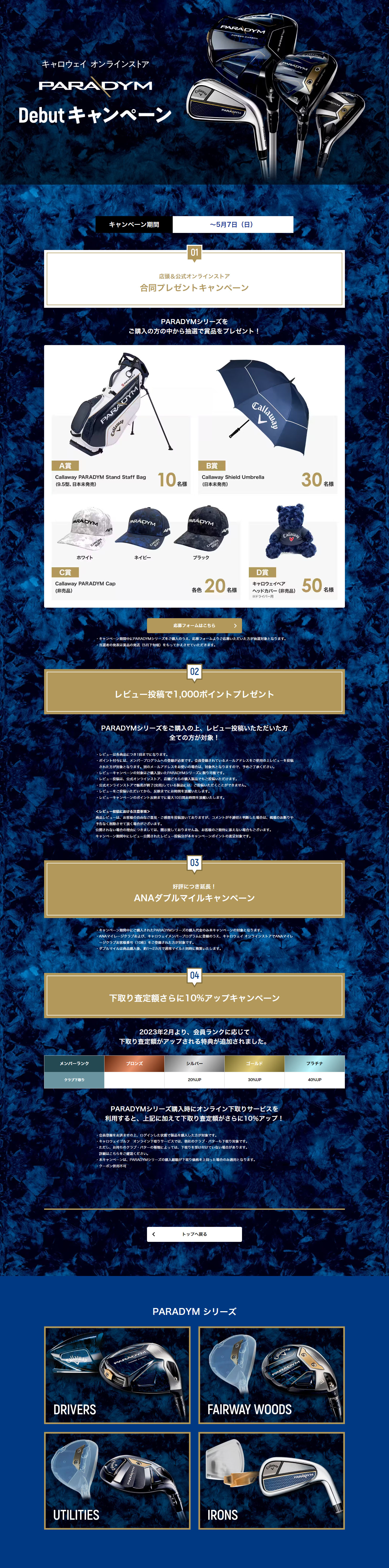 PARADYM Debut Campaign LP design (Events, Campaigns, Experiences / Shades of blue / Stylish type) PC version