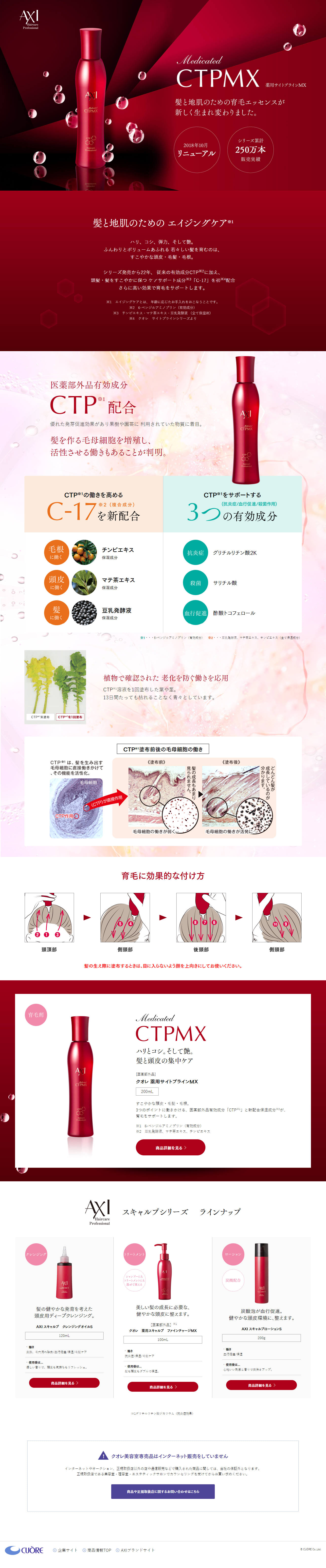 Medicated CytoPlaim MX LP design (Skincare, Bodycare, Haircare / Red tones / Trust and Safety) PC version