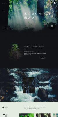 QINO LP design (Events, Campaigns, Experiences / Green tones / Refined style) PC version