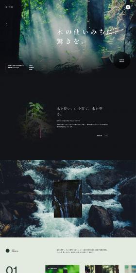 QINO LP design (Events, Campaigns, Experiences / Green tones / Refined style) PC version