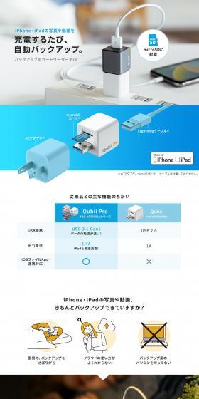 QubiiPro LP design (PC and Peripherals / White-based / Trust and Safety) PC version
