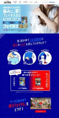 FEYTAS LP design (First Aid and Protective Supplies / Shades of blue / Simple) PC version