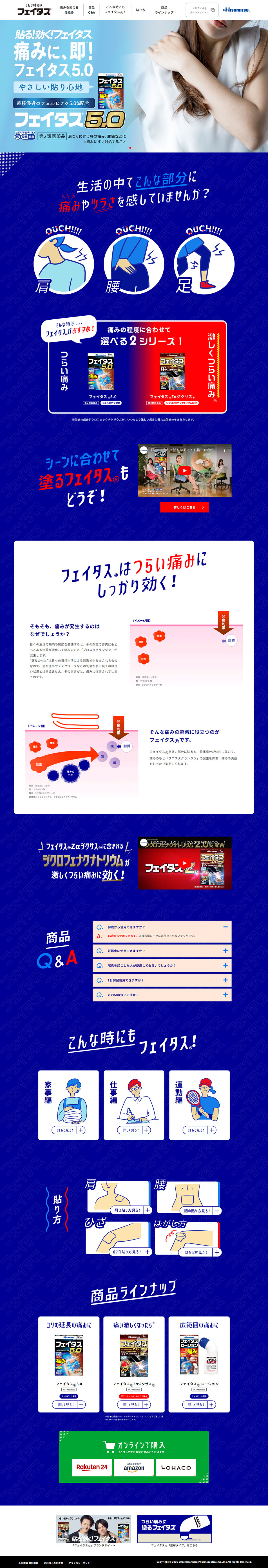 FEYTAS LP design (First Aid and Protective Supplies / Shades of blue / Cute style) PC version