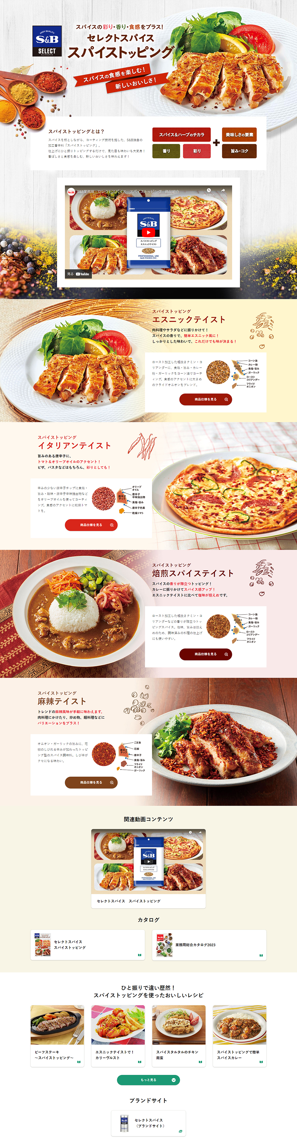 Supaisu Toppingu LP design (Seasonings, Sweeteners, Broth, Soup / Multi-color type / Lively type) PC version