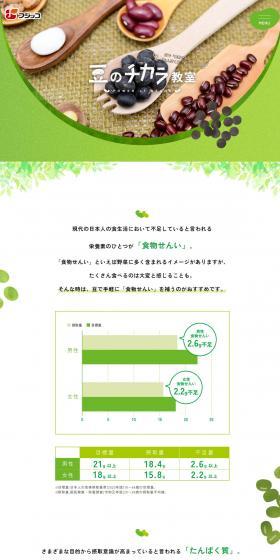 Power of Beans Class LP design (beans and bean products / Green tones / Stylish type) PC version