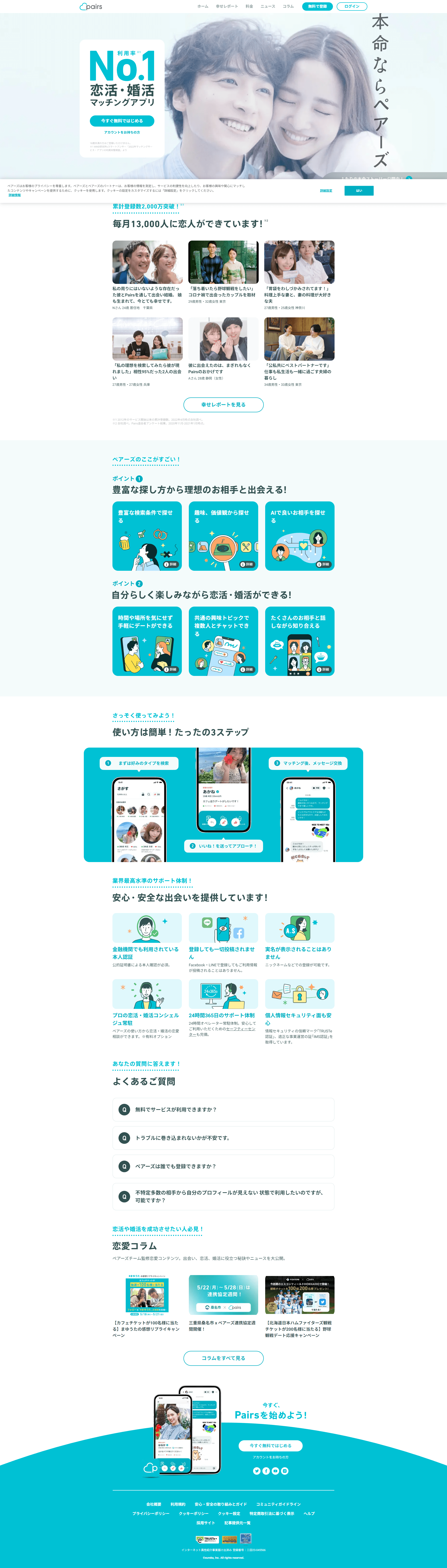 Pairs LP design (Design, Apps, Systems / Shades of blue / Simple) PC version